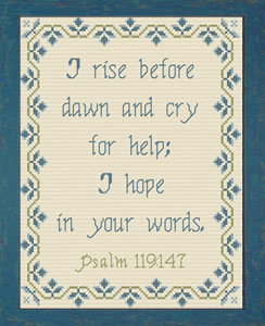 I Hope in Your Words Psalm 119:147
